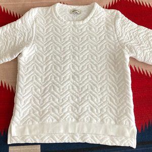 Quilted Sweatshirt